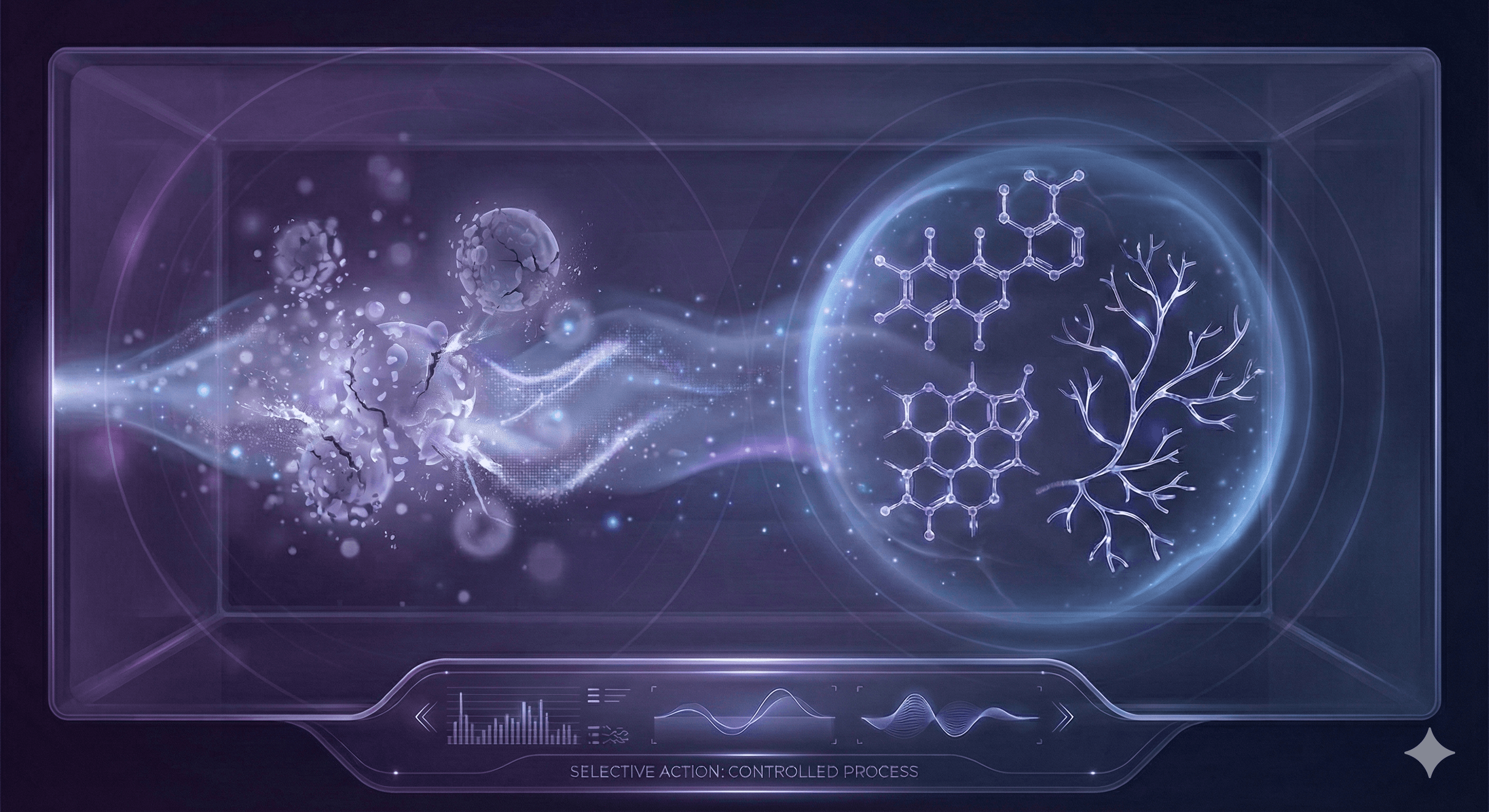 Selective action: controlled process